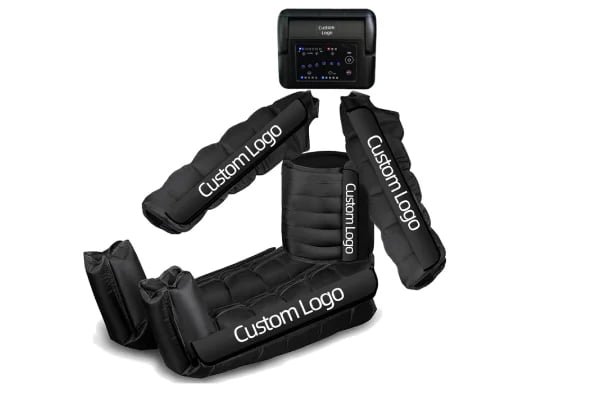 LEAMAI pneumatic compression sleeves and garments