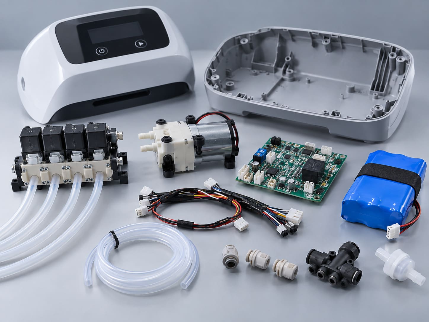 LEAMAI pneumatic compression controller and internal hardware customization