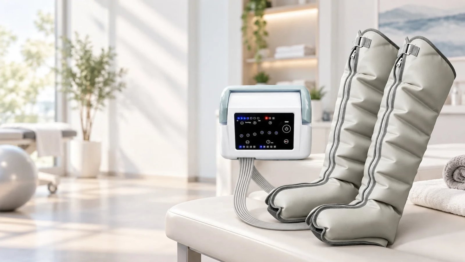 Compression therapy system for clinics and healthcare distributors